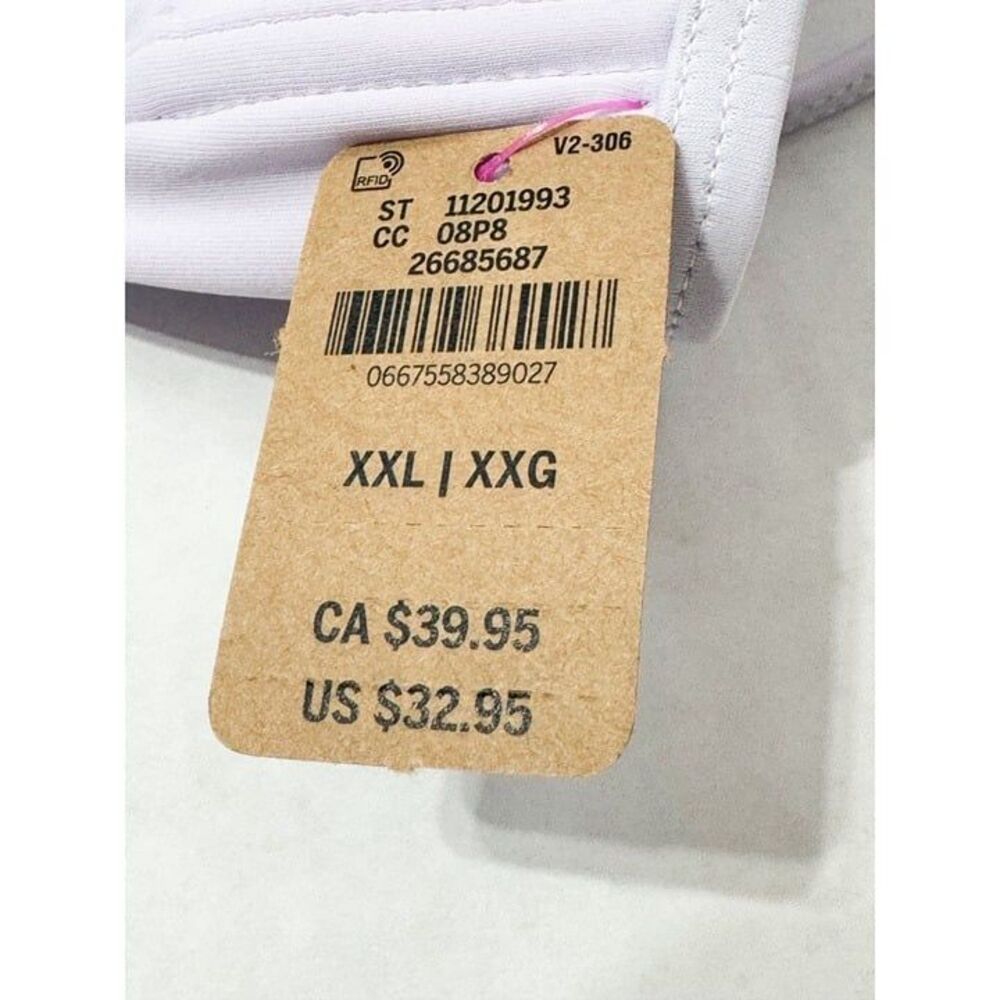 Pink Victoria's Secret NWT Sz XXL Lavender Body Wrap Bikini Swim Top - Picture 6 of 9